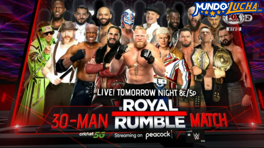 Cartelera WWE Royal Rumble 2023