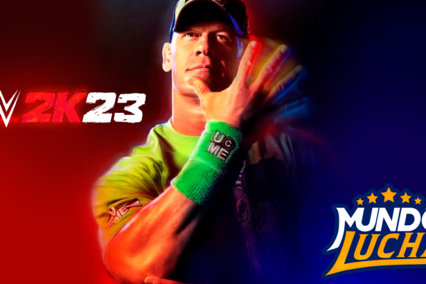 John Cena en la portada de WWE 2K23