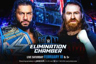 Roman Reigns vs. Sami Zayn en WWE Elimination Chamber 2023 por el Titulo Indiscutible