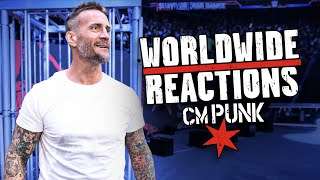 Reacciones a nivel mundial del regreso de CM Punk