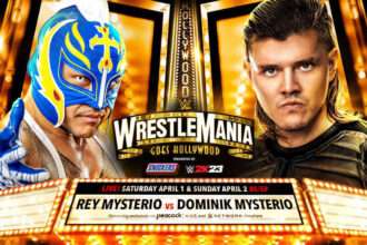 Rey Mysterio vs. Dominik en WrestleMania 39 es un hecho