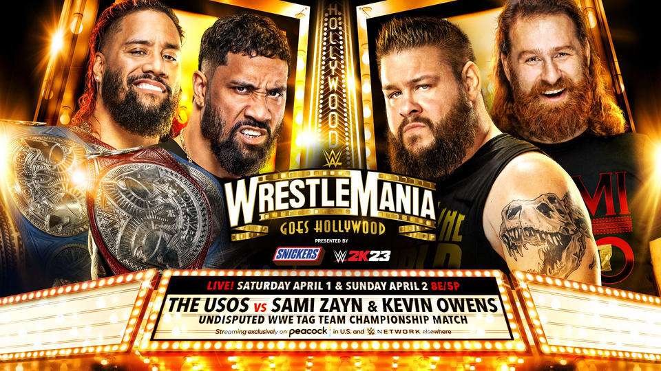 The Usos defiende ante Sami Zayn & Kevin Owens los Títulos en Pareja