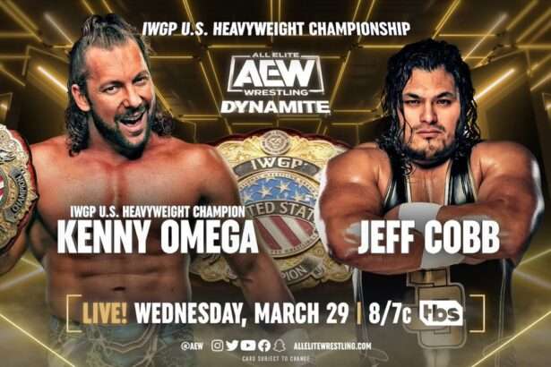 Kenny Omega vs Jeff Cobb en AEW Dynamite 2023