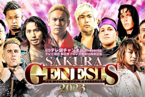 Poster de NJPW Sakura Genesis 2023