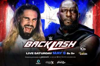 Seth Rollins enfrenta al Gigante Omos en WWE BackLash 2023