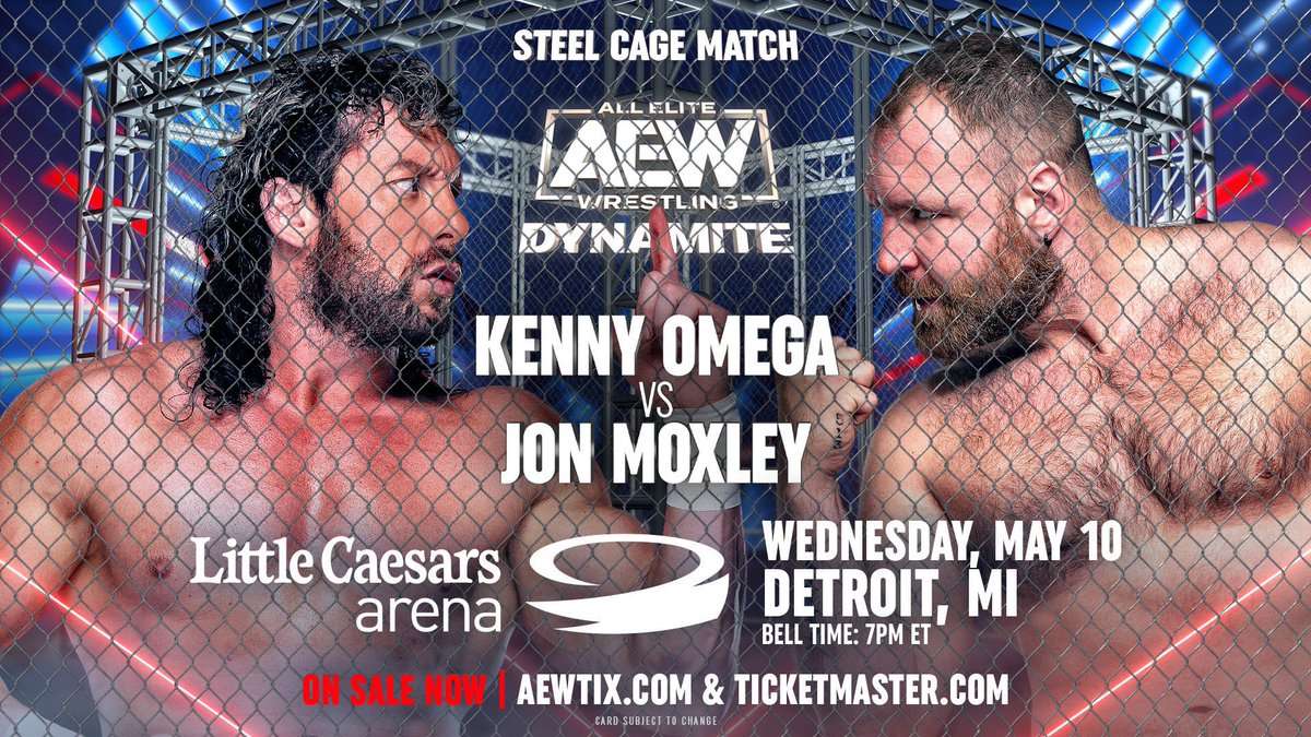 Kenny Omega es traicionado en Steel Cage contra Jon Moxley
