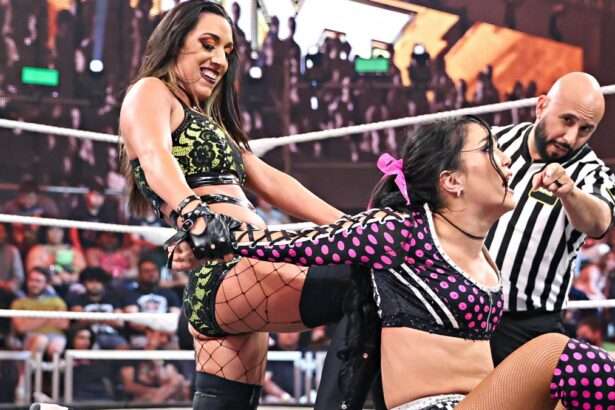 Jayne ataca a Perez en NXT (Mayo 16, 2023). | Imagen: WWE.com
