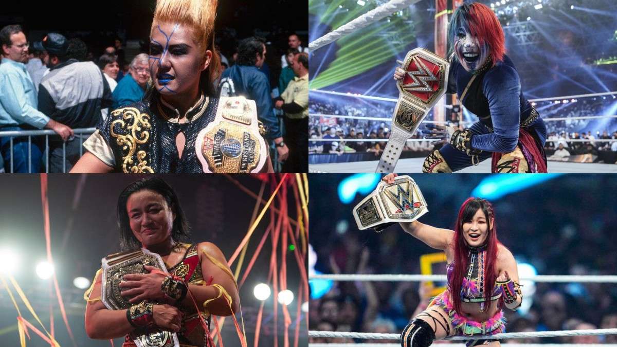 Iyo Sky se une a legión japonesa de Campeonas de WWE