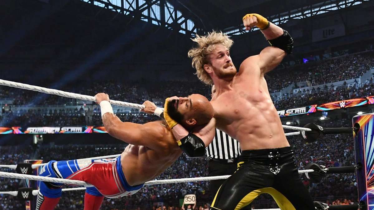 Logan Paul vs Ricochet WWE SummerSlam 2023