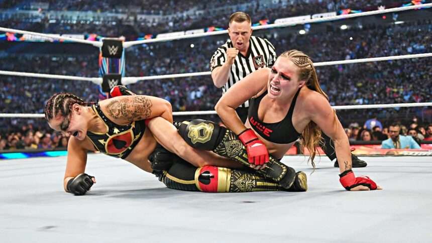 Shayna Baszler Ronda Rousey WWE SummerSlam 2023