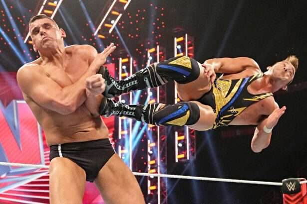 Gunther vs Chad Gable WWE RAW 21 08 2023
