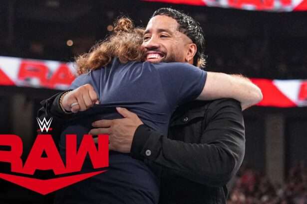 Jey Uso se reúne con Sami Zayn - WWE RAW (Sept. 4, 2023)