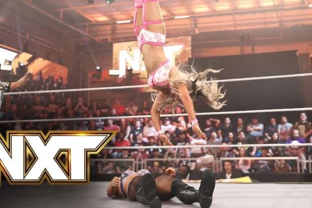 Tiffany Stratton (c) vs Kiana James por el Título Femenino - WWE NXT (Sept. 5, 2023)