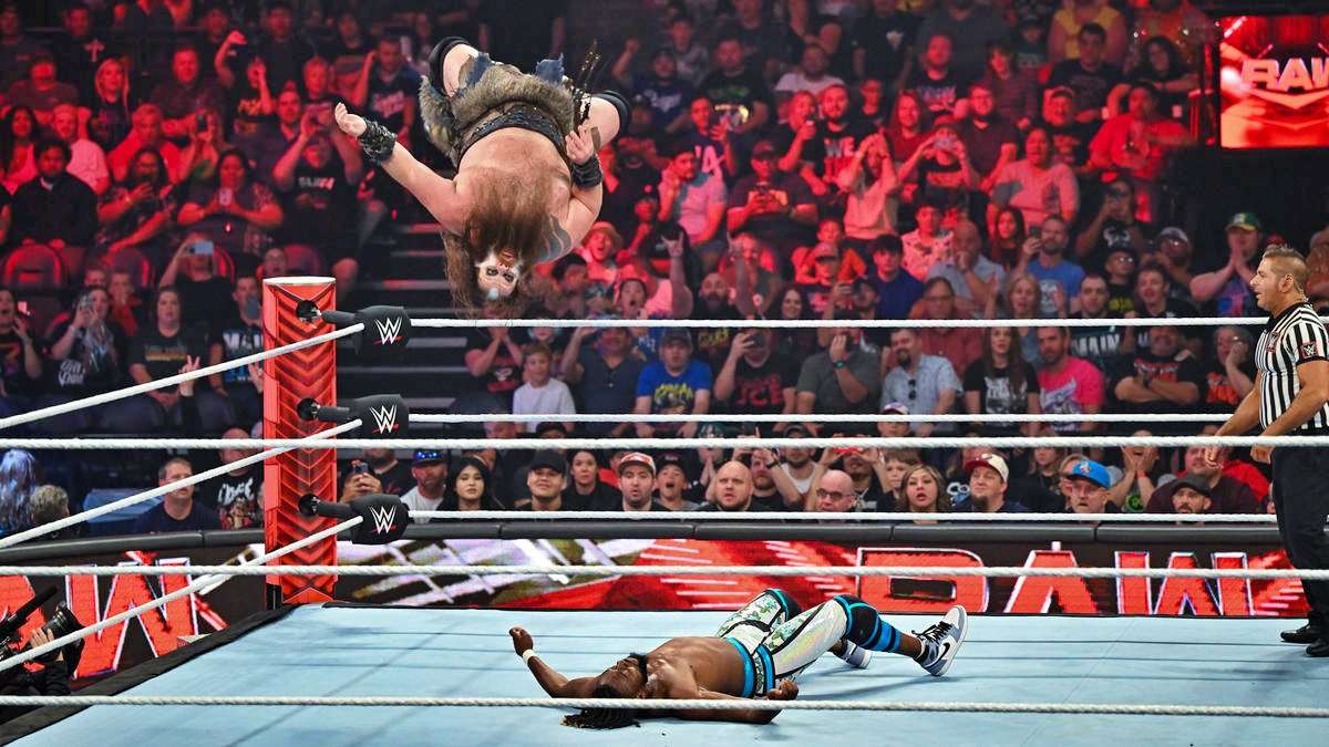 Kofi Kingston vs Ivar WWE RAW (Sept. 18, 2023) Mundo Lucha