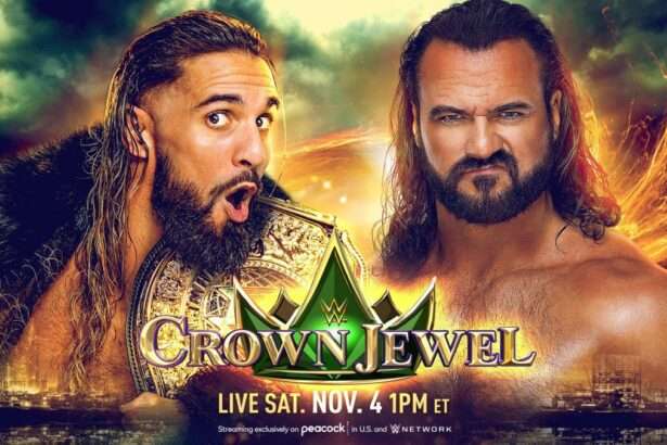 Seth Rollins vs Drew McIntyre WWE Crown Jewel 2023