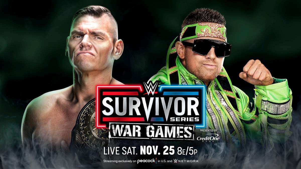 Gunther The Miz WWE Survivor Series 2023 match card