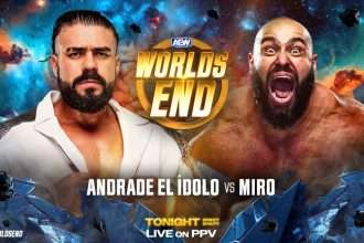 Andrade El Ídolo AEW Worlds End 2023