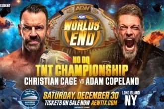 Christian Cage AEW Worlds End 2023