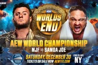 Samoa Joe AEW Worlds End 2023