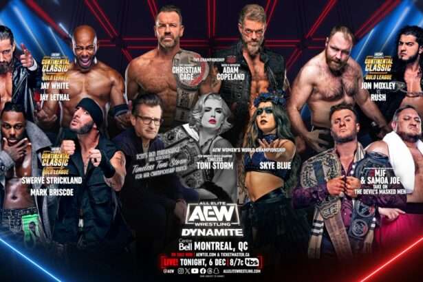 Resultados AEW Dynamite 06 12 2023