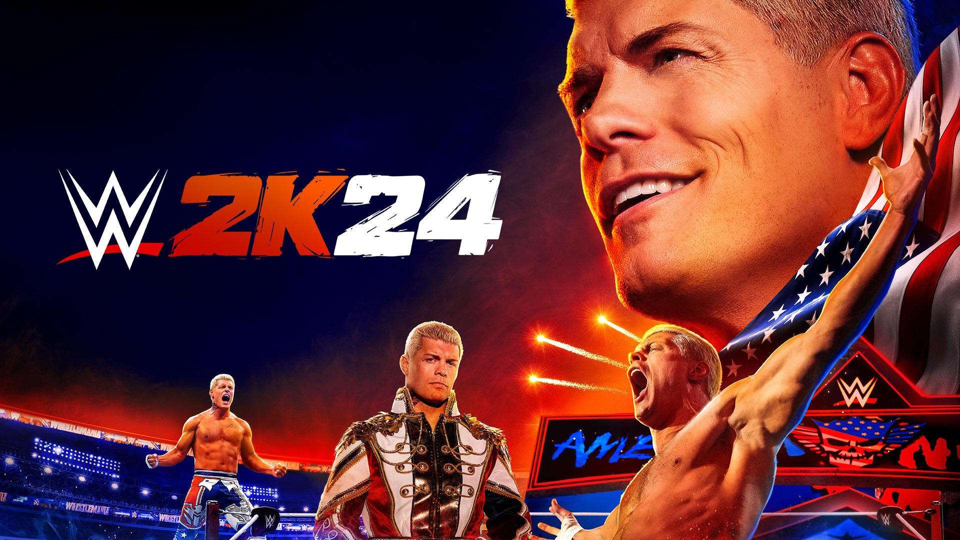 Cody Rhodes, portada de WWE 2K24