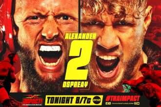 Josh Alexander Will Ospreay TNA Impact 18 01 2024