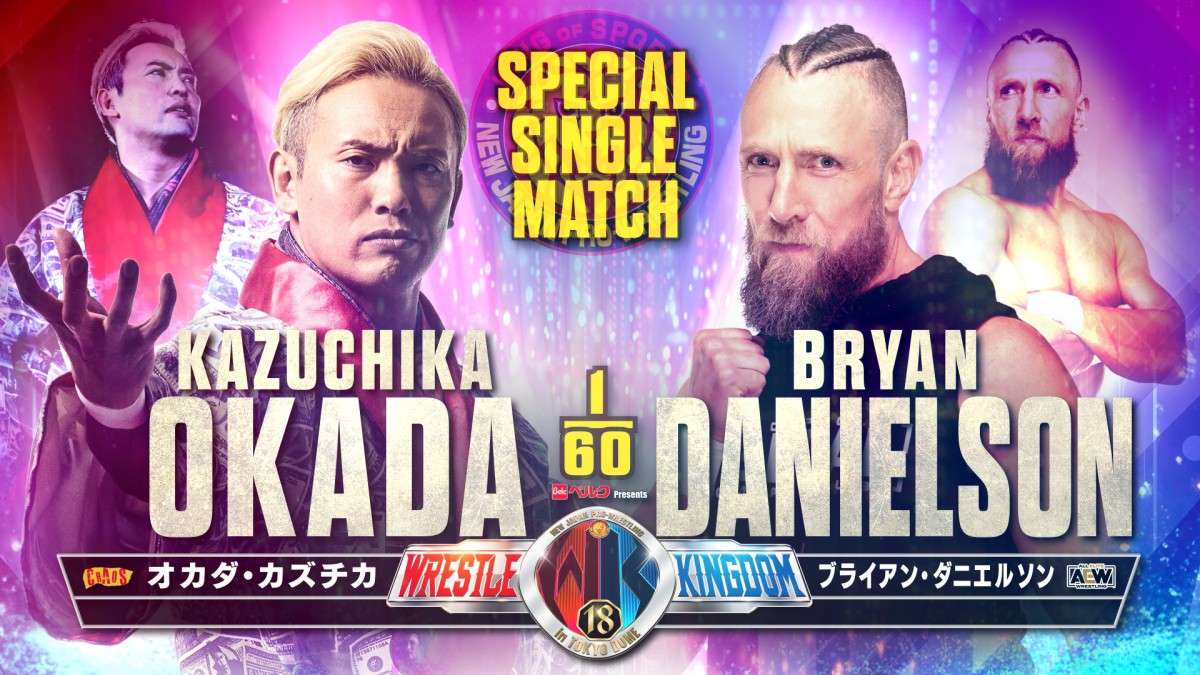 Kazuchika Okada tiene revancha en casa ante Bryan Danielson