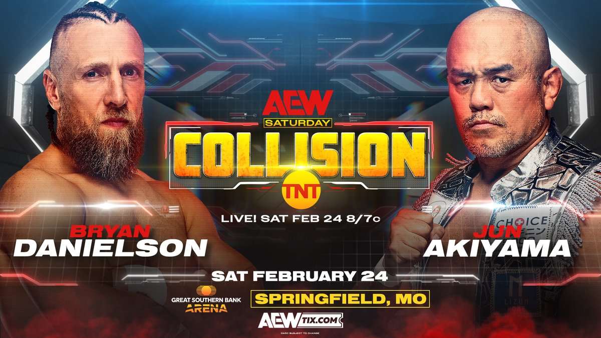 Bryan Danielson se impone a Jun Akiyama en AEW Collision