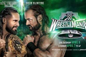 Seth Rollins Drew McIntyre WrestleMania XL