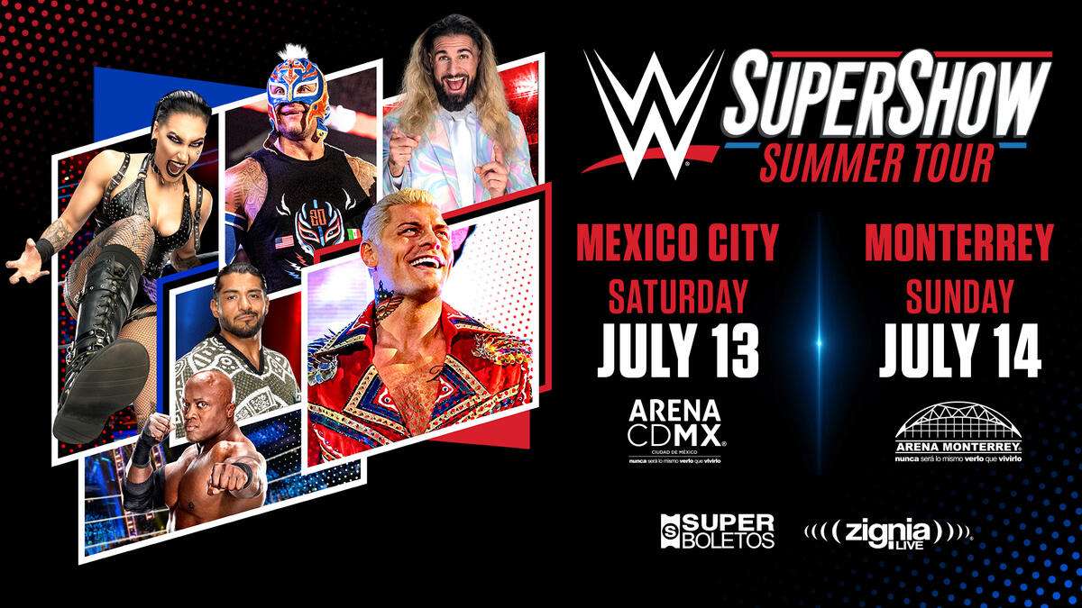 WWE anuncia fechas en México para 2024