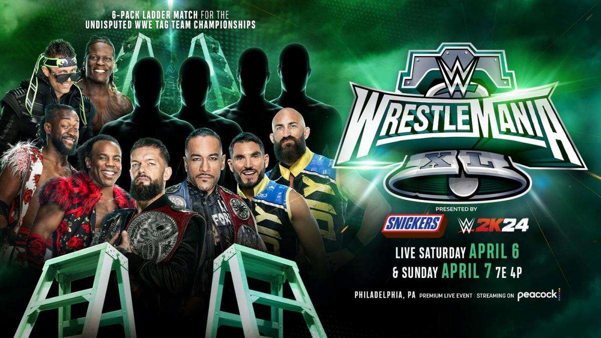 Cartelera WWE WrestleMania 40 Ladder Match