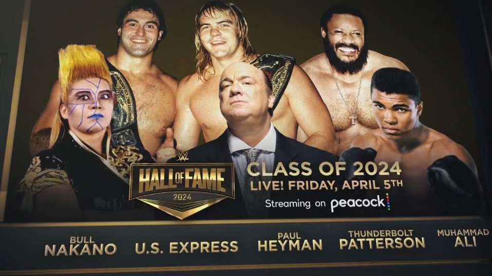 Todos los inducidos al WWE Hall Of Fame clase 2024