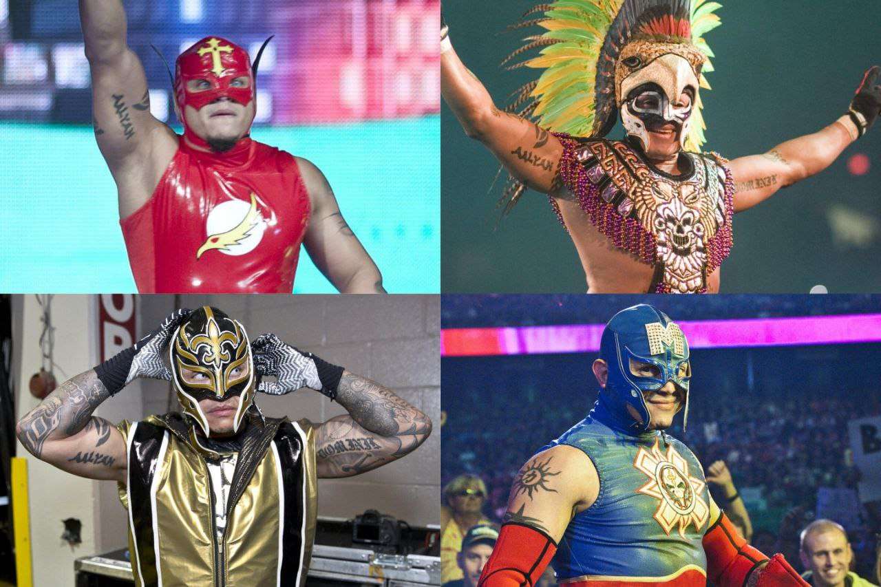 Todos Los Atuendos de Rey Mysterio en WrestleMania