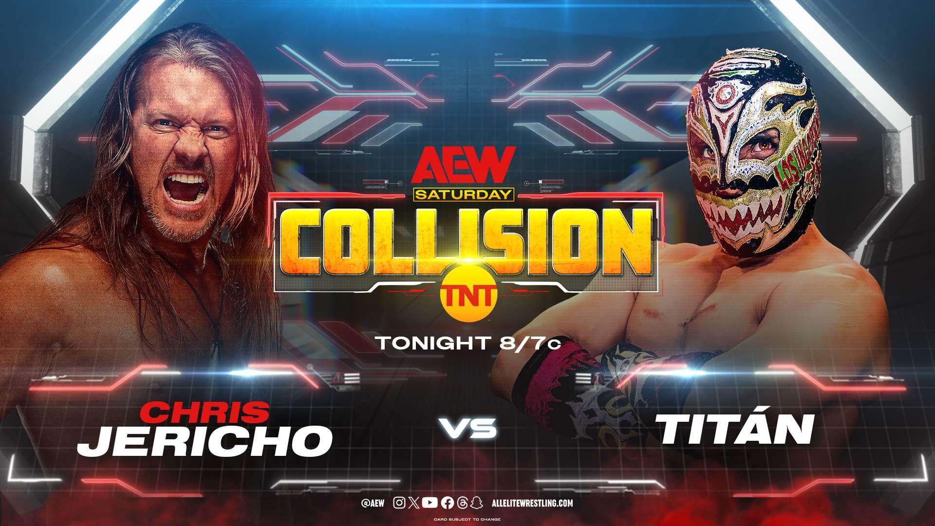 «Lionheart» Chris Jericho derrota a Titán en AEW Collision