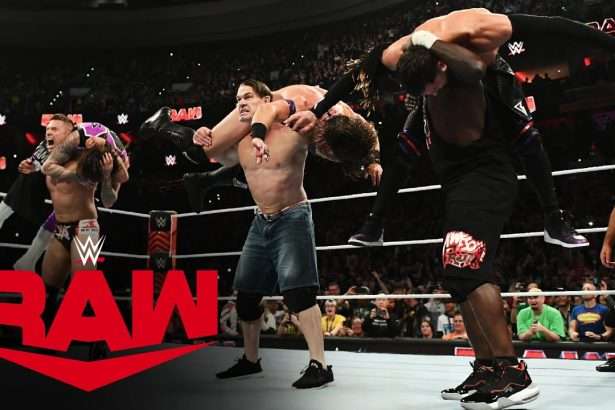 John Cena sorprende a The Judgment Day en RAW.