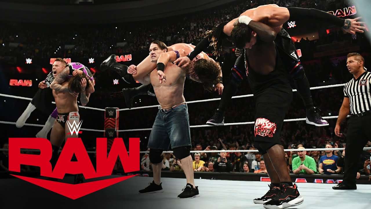 John Cena sorprende a The Judgment Day en el RAW después de WrestleMania