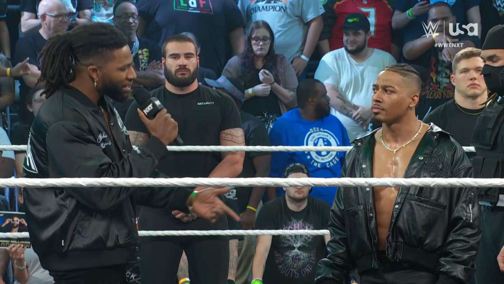 Carmelo Hayes y Trick Williams calientan ánimos previo a NXT Stand & Deliver