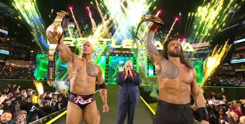 The Rock & Roman Reigns reafirman su unión ante Seth Rollins y Cody Rhodes