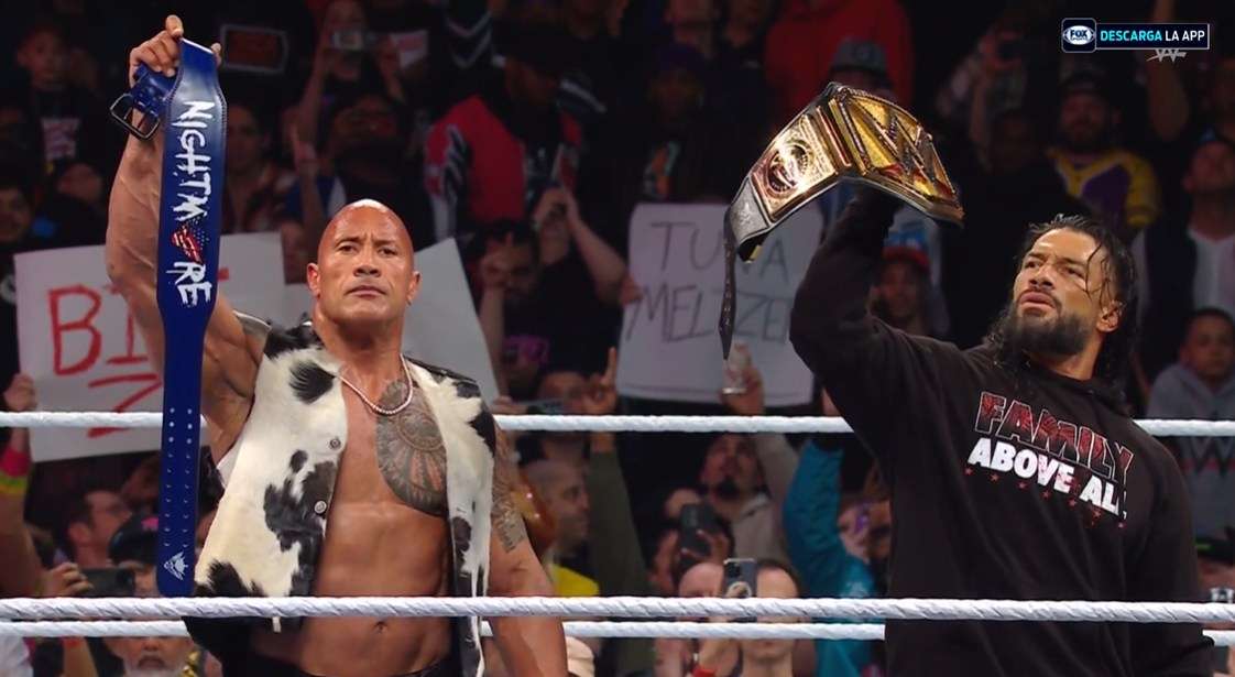 The Rock y Roman Reigns sentencian a Seth Rollins y Cody Rhodes previo a WrestleMania 40