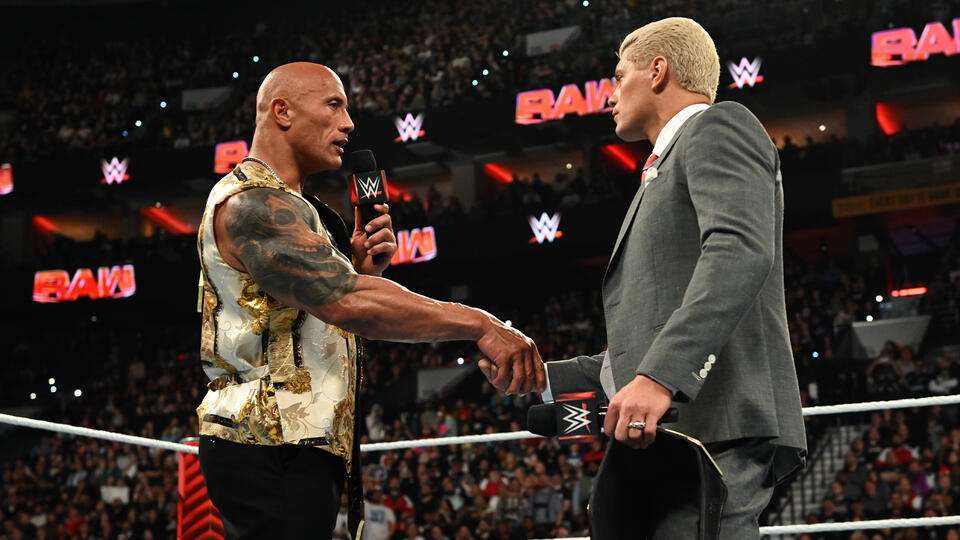 The Rock promete venganza ante Cody Rhodes