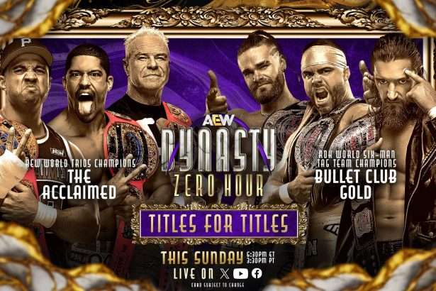 The Acclaimed Bullet Club Gold AEW Dynasty 2024 Zero Hour