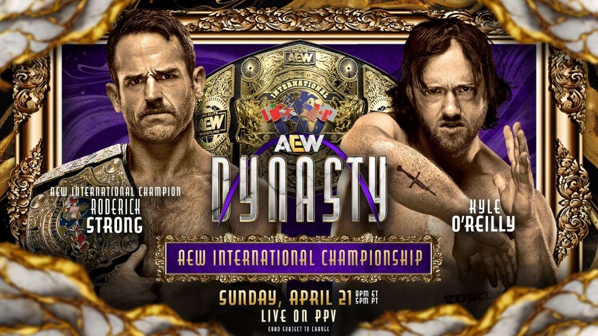 Roderick Strong enfrentará a Kyle O’Reilly en AEW Dynasty