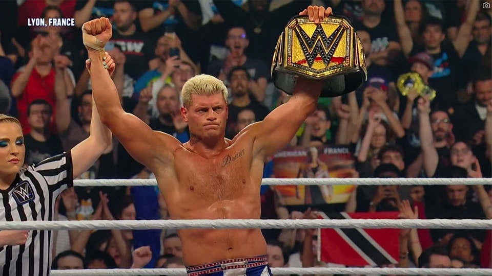 Cody Rhodes consigue su primera defensa titular ante AJ Styles en Backlash 2024