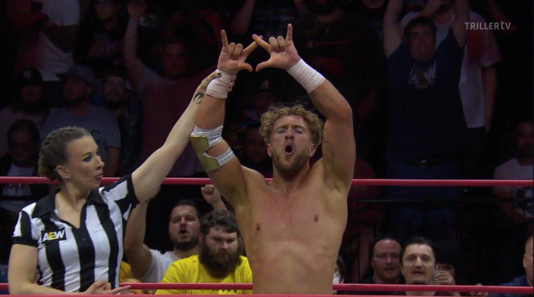 Will Ospreay derrota a Shane Taylor camino a AEW Double Or Nothing