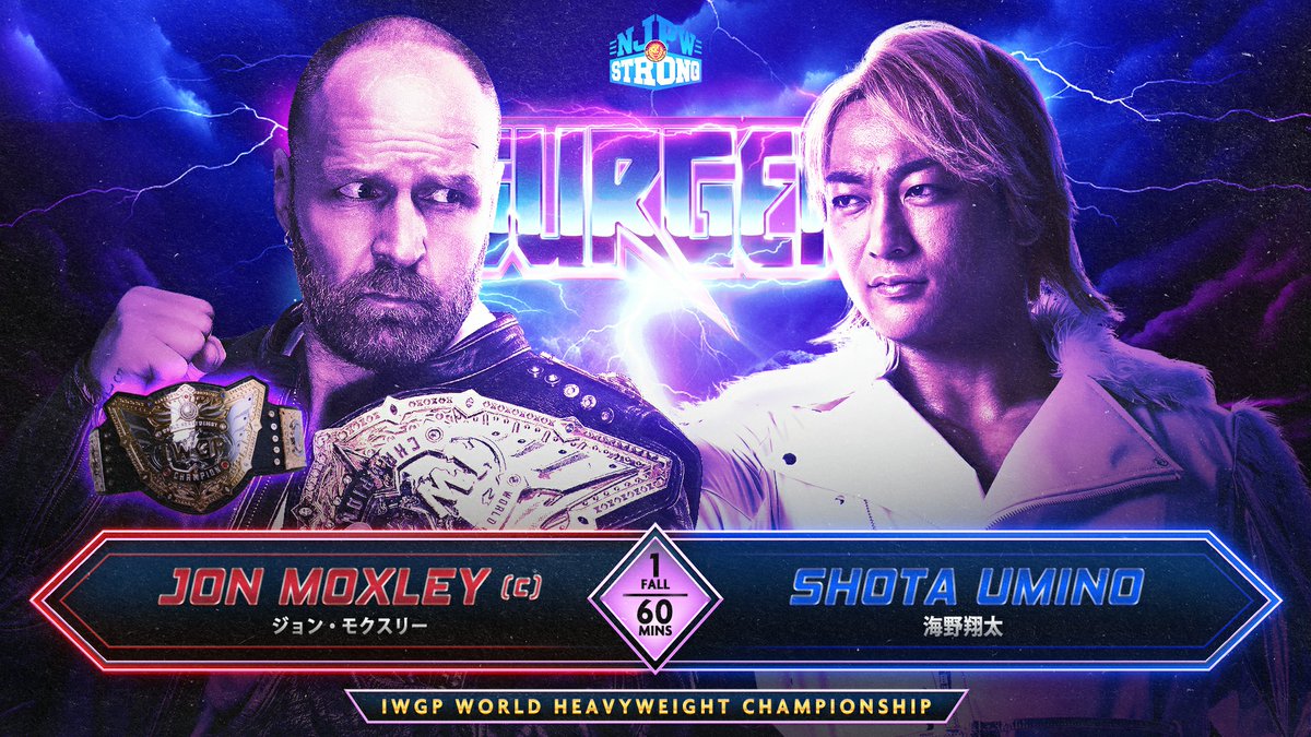 Jon Moxley tiene ardua defensa titular contra Shota Umino en NJPW Resurgence 2024