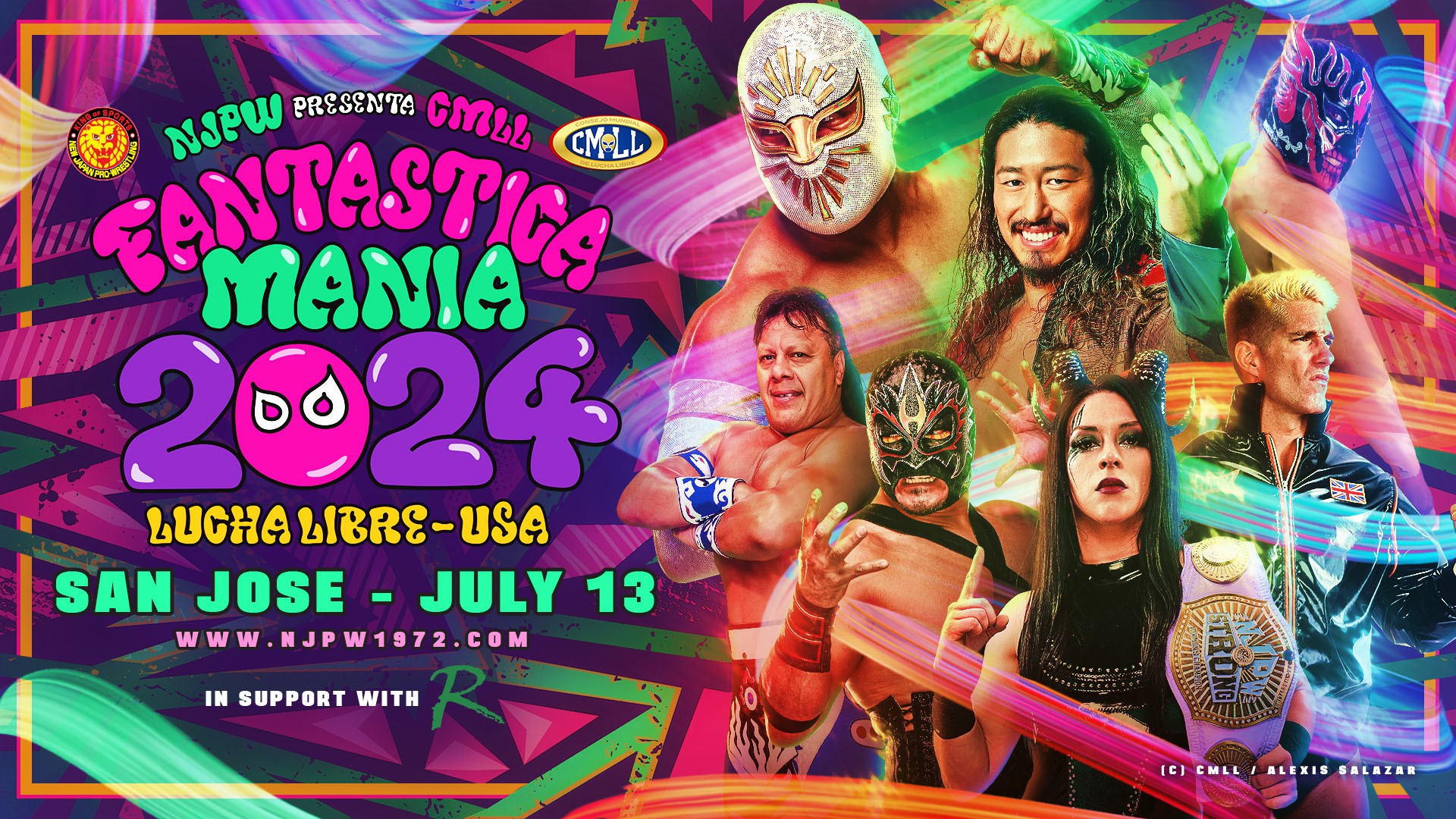 NJPW x CMLL Fantasticamania USA 2024: toda la información hasta el momento