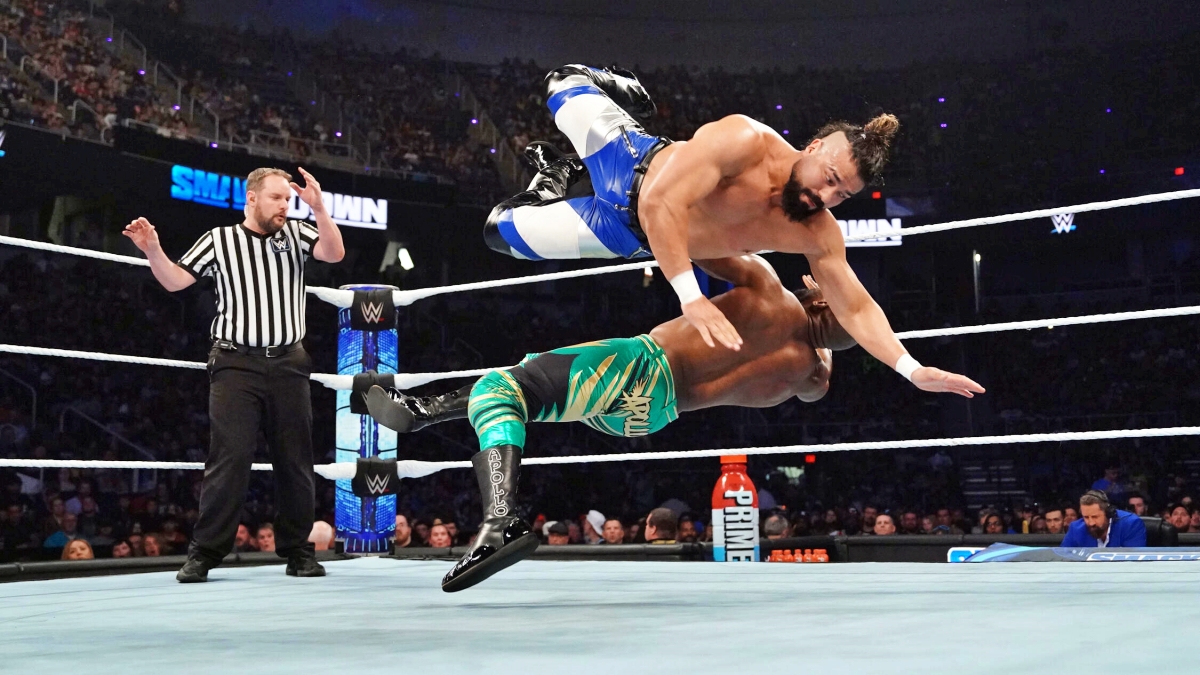 Andrade regresa a WWE SmackDown con triunfo sobre Apollo