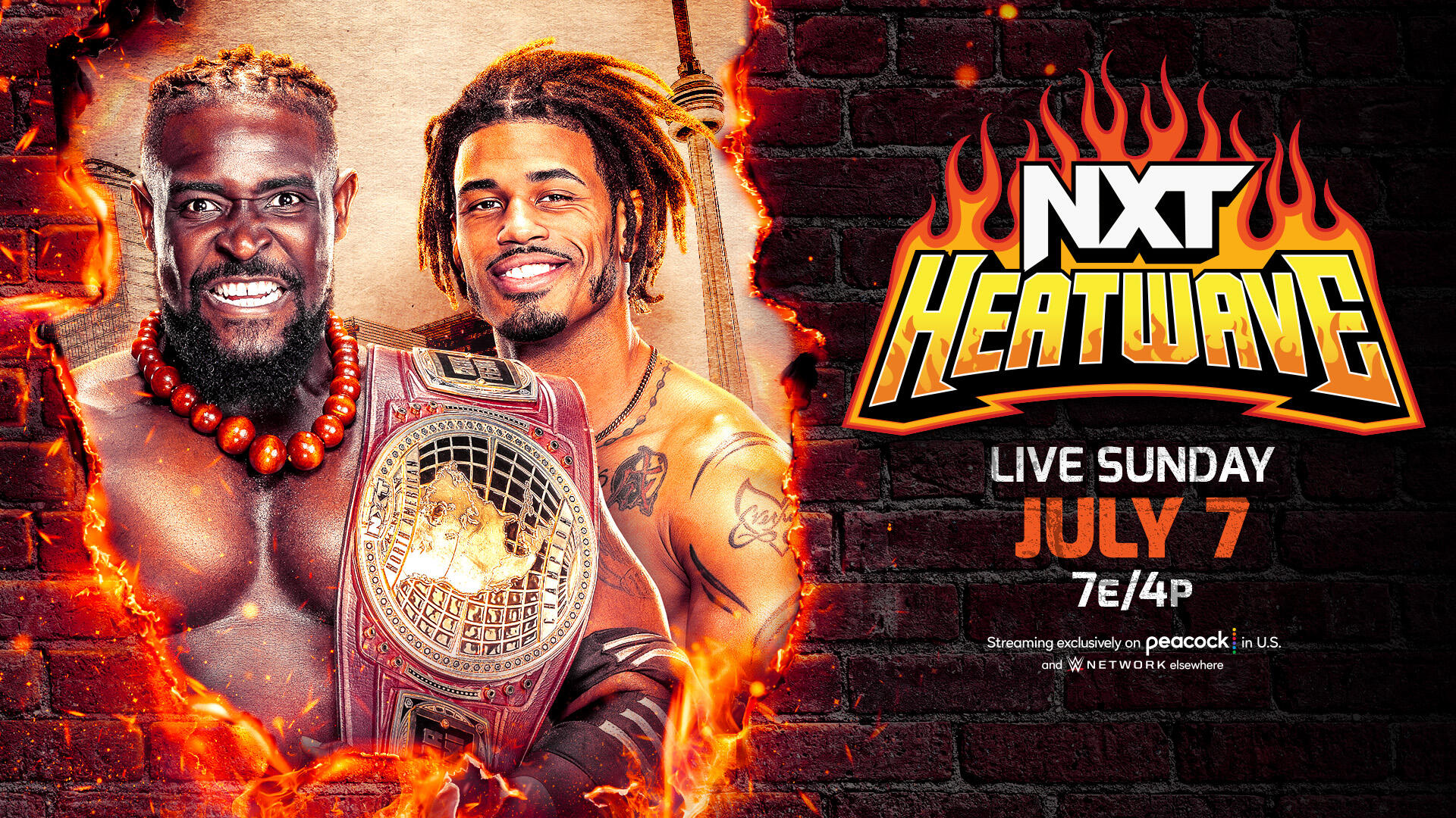 Match Card Oficial: Oba Femi vs. Wes Lee en NXT Heatwave.