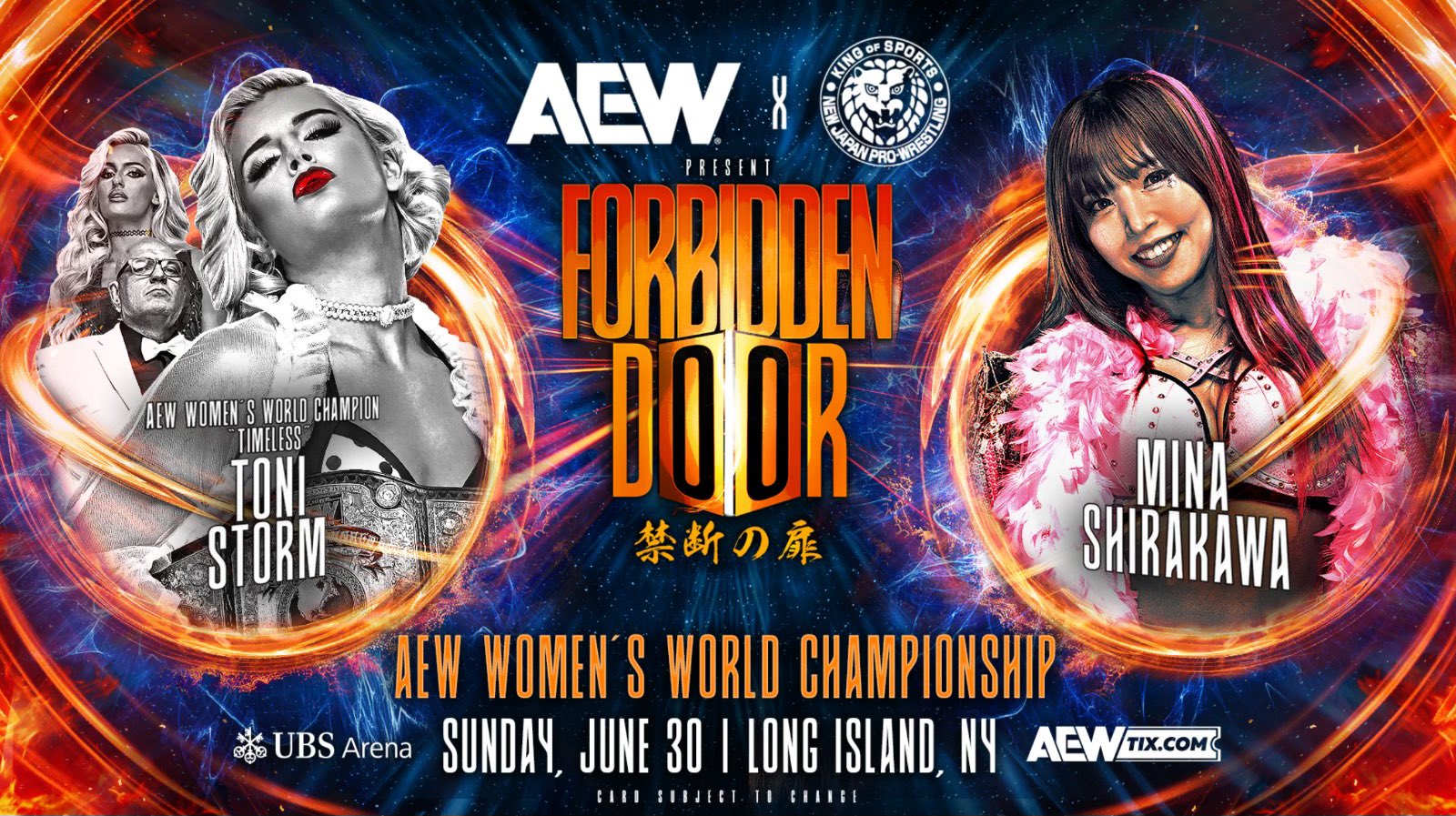 Toni Storm y Mina Shirakawa por el Campeonato Mundial Femenino de AEW