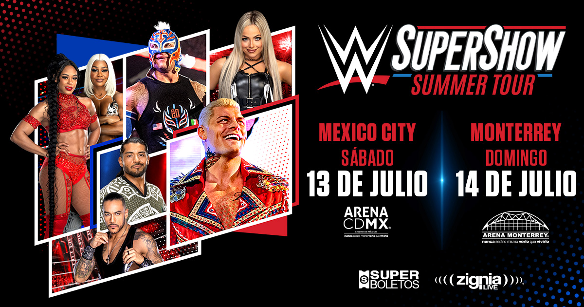 WWE SuperShow México 2024: nuevas superestrellas anunciadas